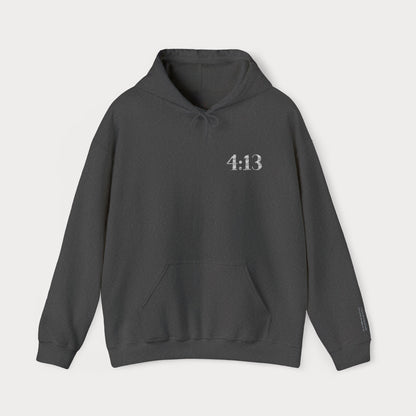 Philippians 4:13 Embroidered Christian Hoodie | Premium Unisex Faith Pullover