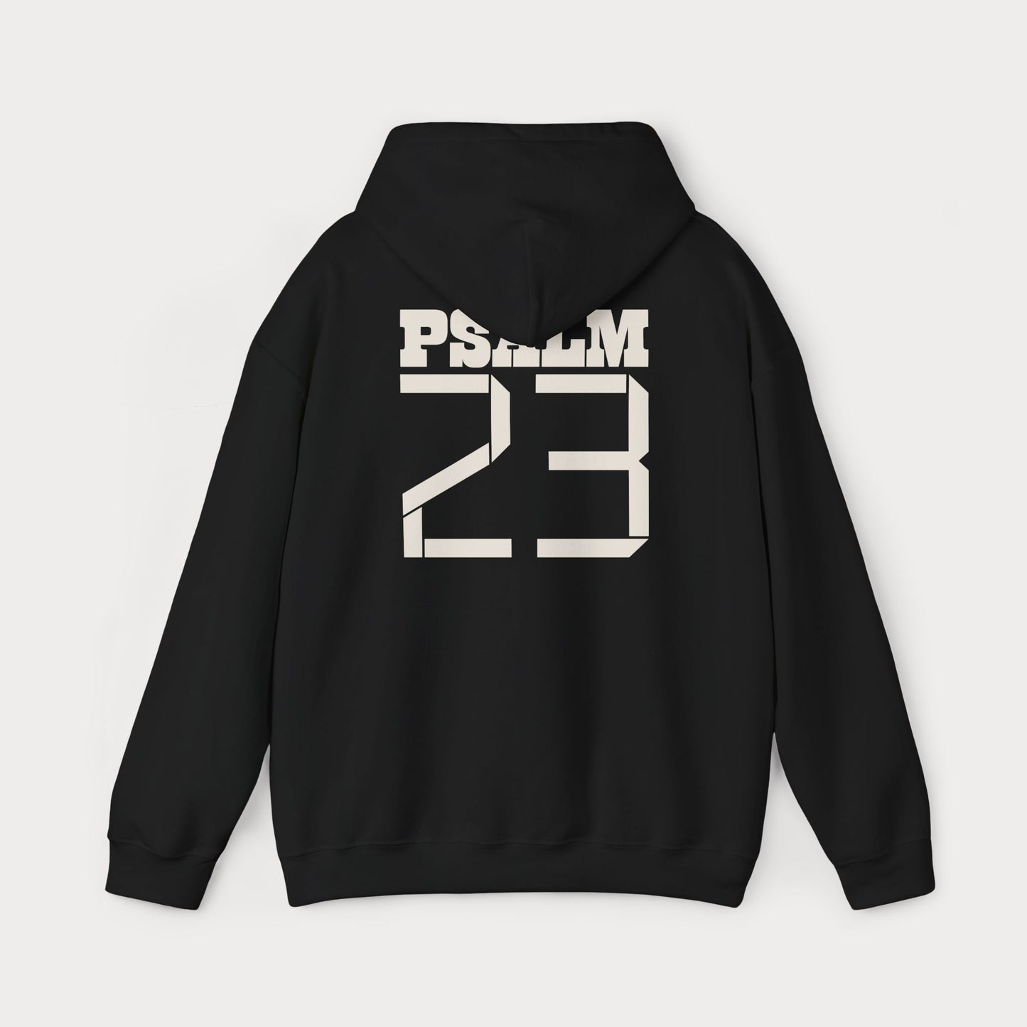 Psalm 23 Christian Hoodie – Minimalist Sheep DTG Faith Hoodie | Faith In Love