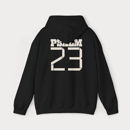 Psalm 23 Christian Hoodie – Minimalist Sheep DTG Faith Hoodie | Faith In Love