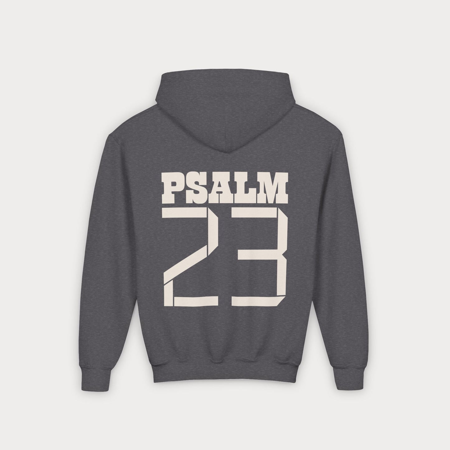 Psalm 23 Youth Hoodie – Faith-Based Kids Sweatshirt