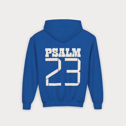 Psalm 23 Youth Hoodie – Faith-Based Kids Sweatshirt
