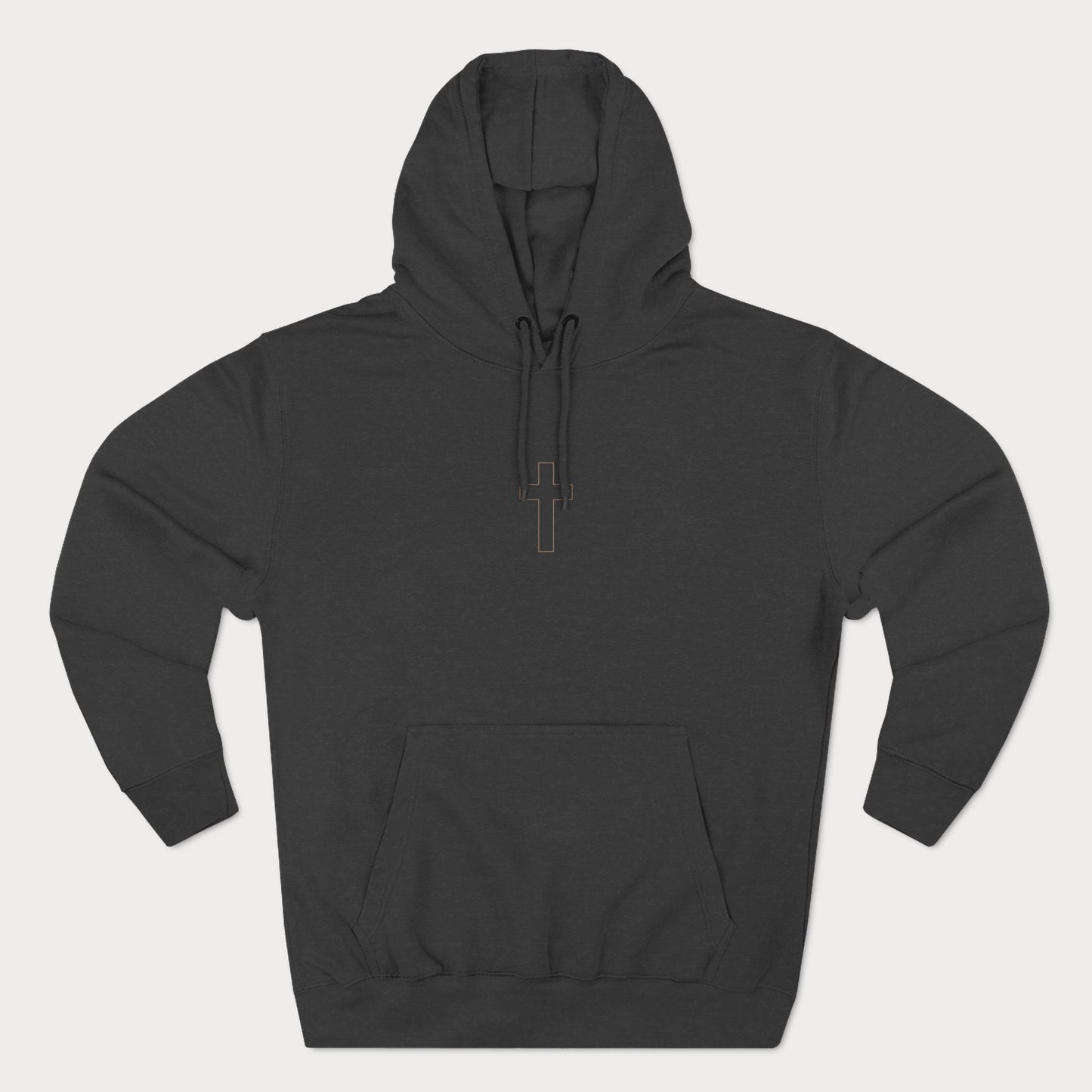 Christian Cross Fleece Hoodie Pullover
