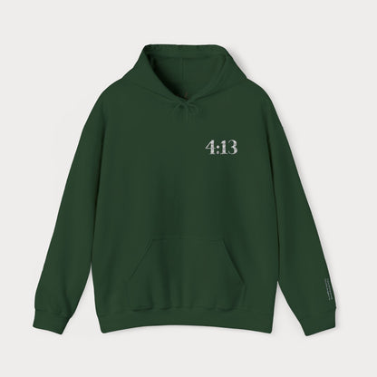 Philippians 4:13 Embroidered Christian Hoodie | Premium Unisex Faith Pullover