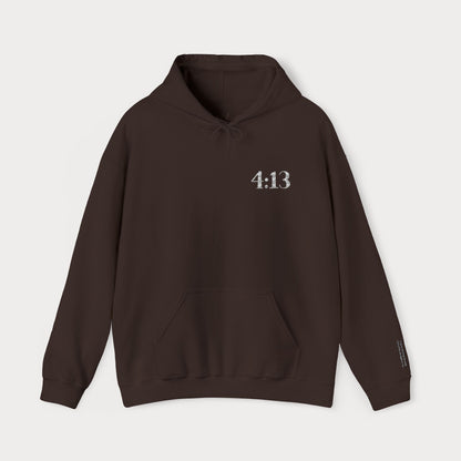 Philippians 4:13 Embroidered Christian Hoodie | Premium Unisex Faith Pullover