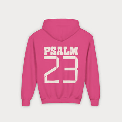 Psalm 23 Youth Hoodie – Faith-Based Kids Sweatshirt