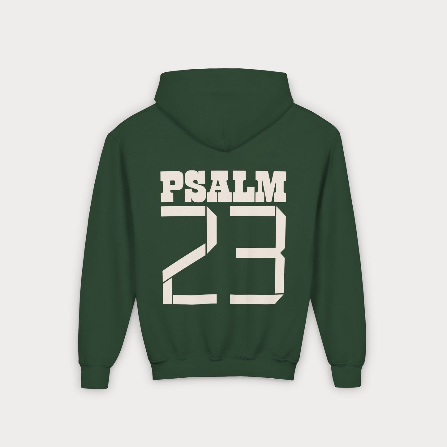Psalm 23 Youth Hoodie – Faith-Based Kids Sweatshirt