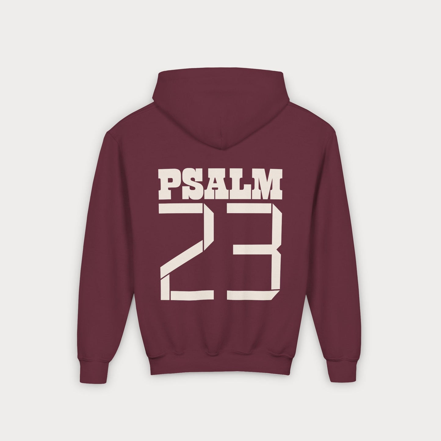 Psalm 23 Youth Hoodie – Faith-Based Kids Sweatshirt