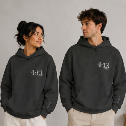 Philippians 4:13 Embroidered Christian Hoodie | Premium Unisex Faith Pullover
