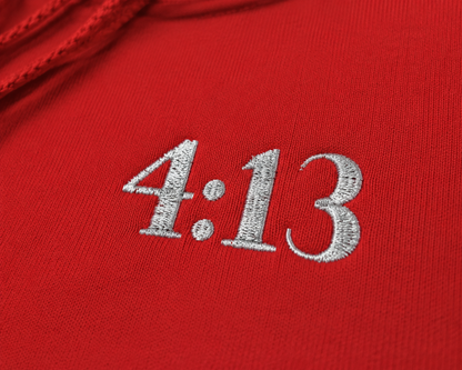 Philippians 4:13 Embroidered Christian Hoodie | Premium Unisex Faith Pullover
