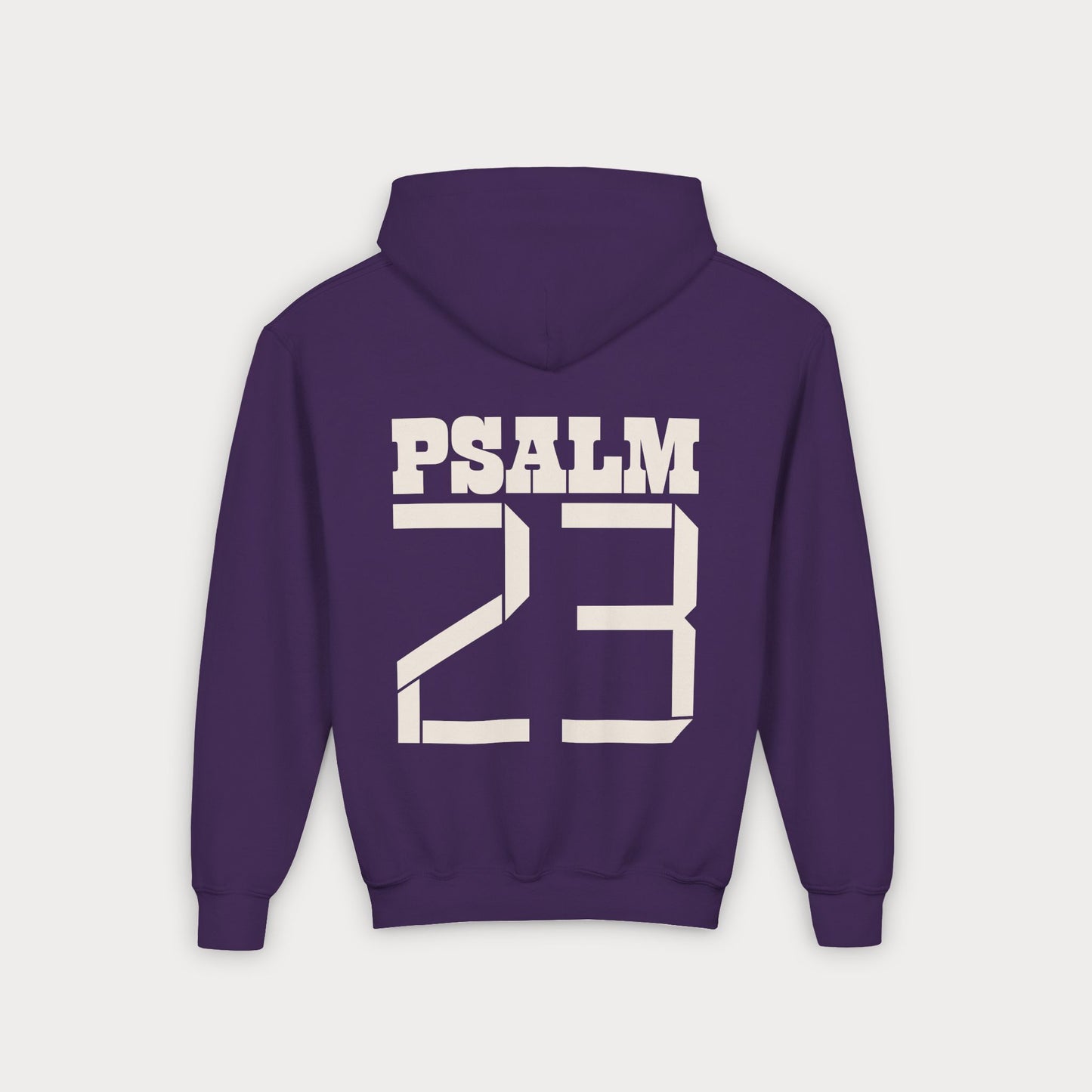 Psalm 23 Youth Hoodie – Faith-Based Kids Sweatshirt