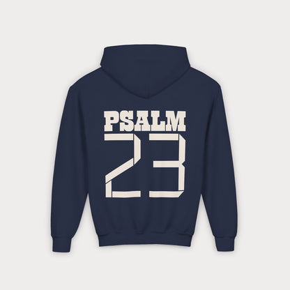 Psalm 23 Youth Hoodie – Faith-Based Kids Sweatshirt