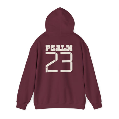 Psalm 23 Christian Hoodie – Minimalist Sheep DTG Faith Hoodie | Faith In Love