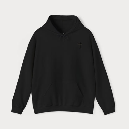 Need Prayer? Tap My Shoulder Christian Hoodie | Premium Unisex Pullover with Cross
