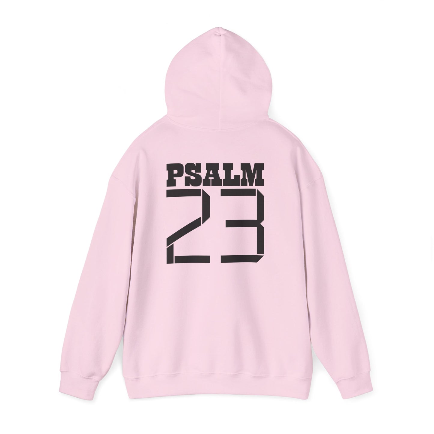 Psalm 23 Christian Hoodie – Minimalist Sheep DTG Faith Hoodie | Faith In Love