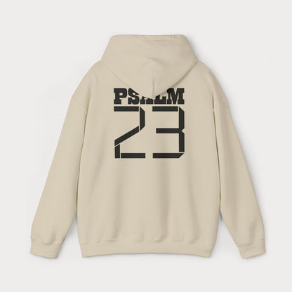 Psalm 23 Christian Hoodie – Minimalist Sheep DTG Faith Hoodie | Faith In Love