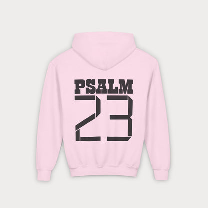 Psalm 23 Youth Hoodie – Faith-Based Kids Sweatshirt