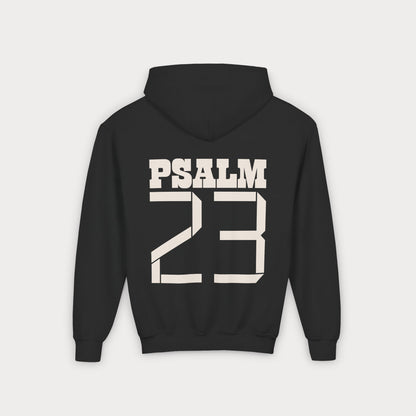 Psalm 23 Youth Hoodie – Faith-Based Kids Sweatshirt
